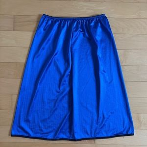 Blue Vintage Slip Skirt